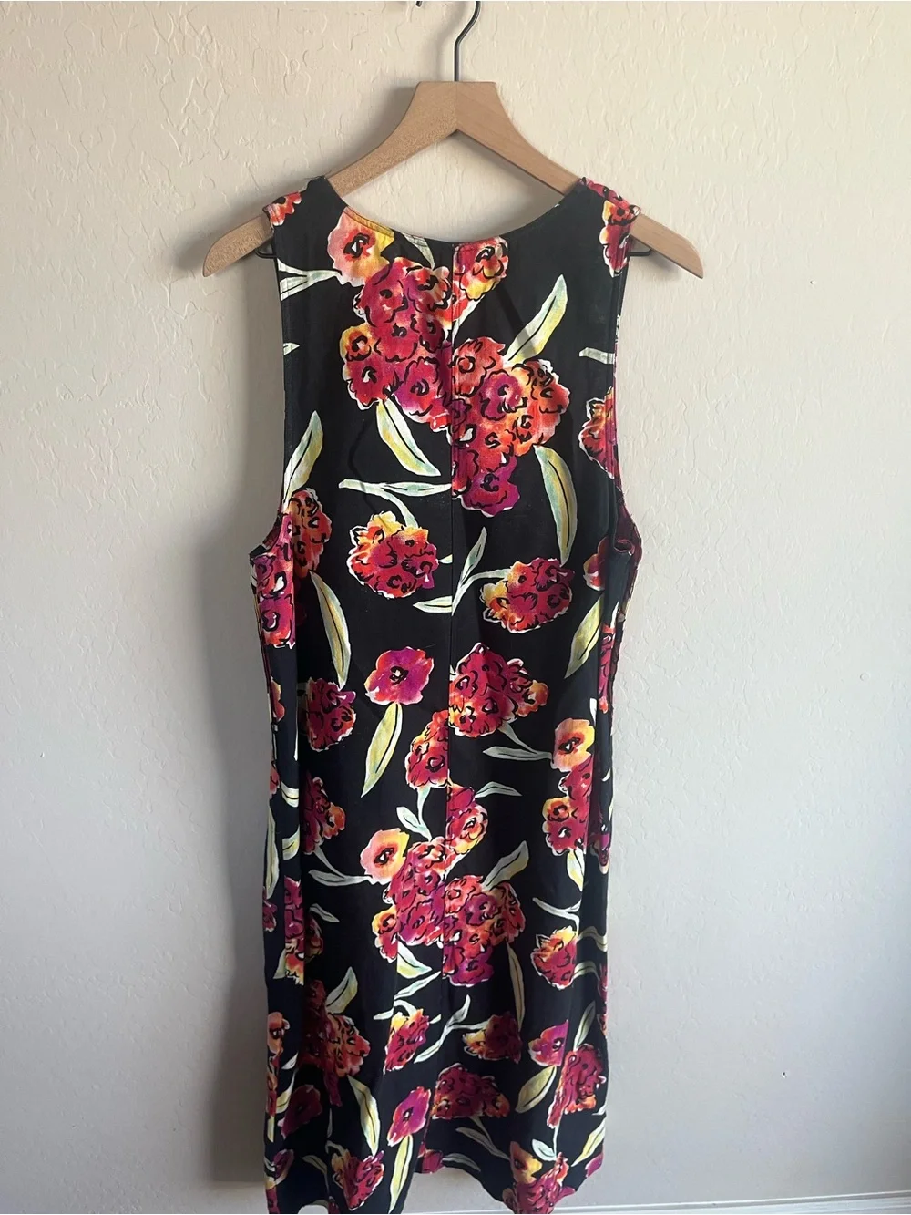 Westbound Women’s Floral Linen Blend Maxi Dress Size M VTG Vacation Resort Vibes